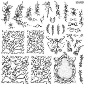Alphabellies Iron orchid Designs Stamps